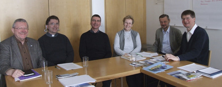 Ö-Team-Treffen am 24.3.2015, v.l.: P. Wonisch, Buemberger, Bierbaumer, Blaschke, Schmidl, Reitzinger / Fibich Ö-Team-Treffen am 24.3.2015, v.l.: P. Wonisch, Buemberger, Bierbaumer, Blaschke, Schmidl, Reitzinger
